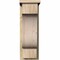 Ekena Millwork Newport Rough Sawn Corbel w/Backplate, Douglas Fir, 8"W x 12"D x 24"H COR08X12X24NEW01RDF - alternate 3